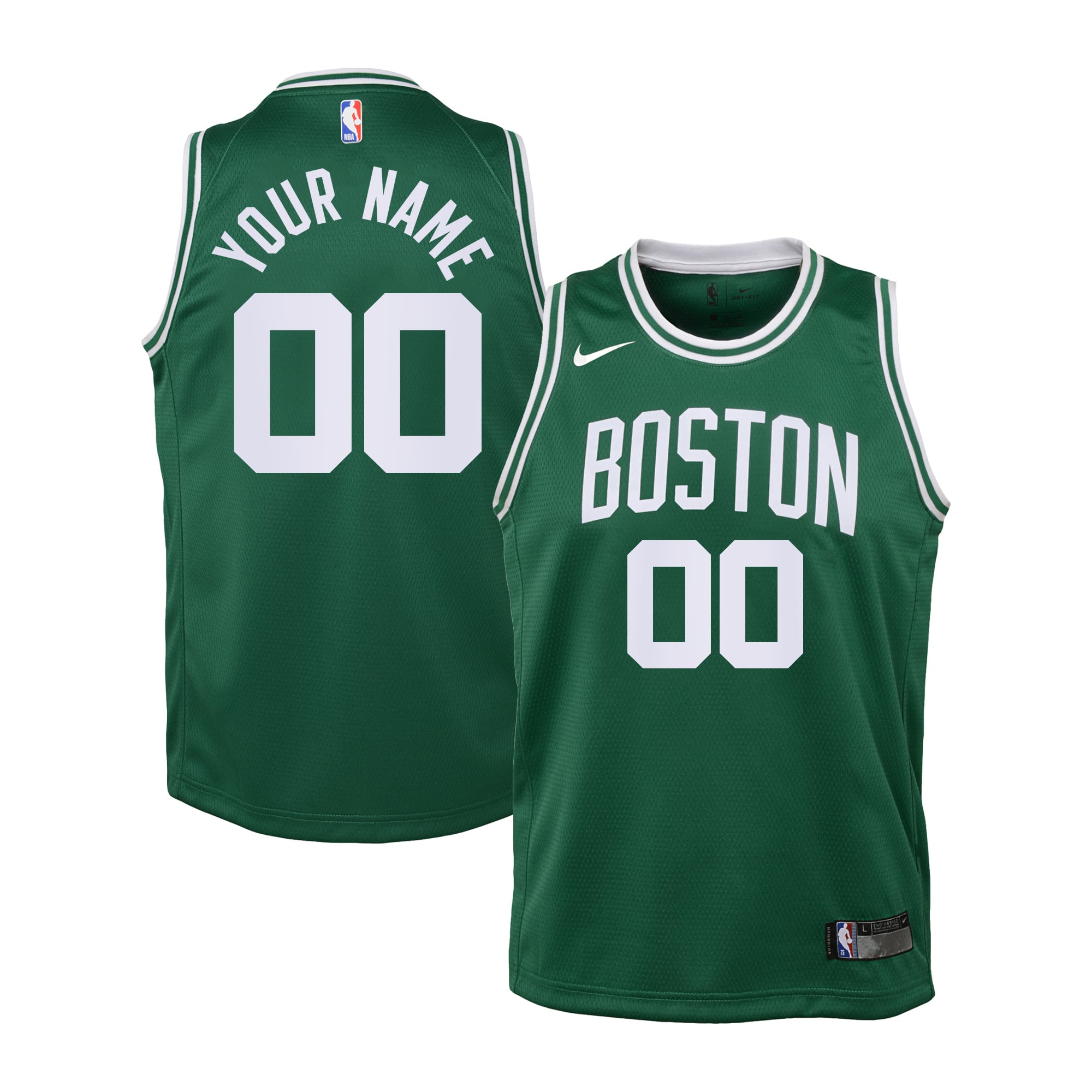 Boston Celtics Nike Replica Icon Trikot – Kleinkinder