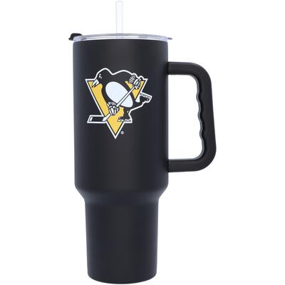 Pittsburgh Penguins 40oz Reisebecher mit Henkel Image