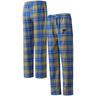 Herren-Schlafhose „Concord Sport Blue/Gold St. Louis Blues Concord“ aus Flanell