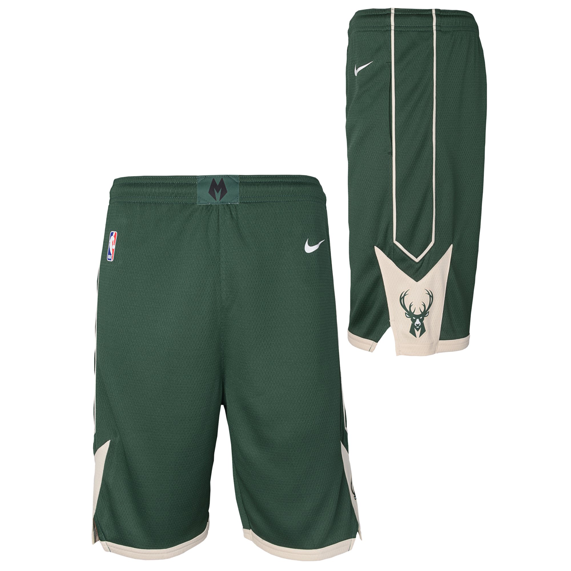 Milwaukee Bucks Nike Icon Swingman Shorts - Jugendliche Image