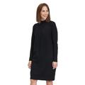 Betty Barclay Damen Strickkleid mit Stehkragen Schwarz,46