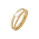 Elli PREMIUM Ring Damen gold, 58