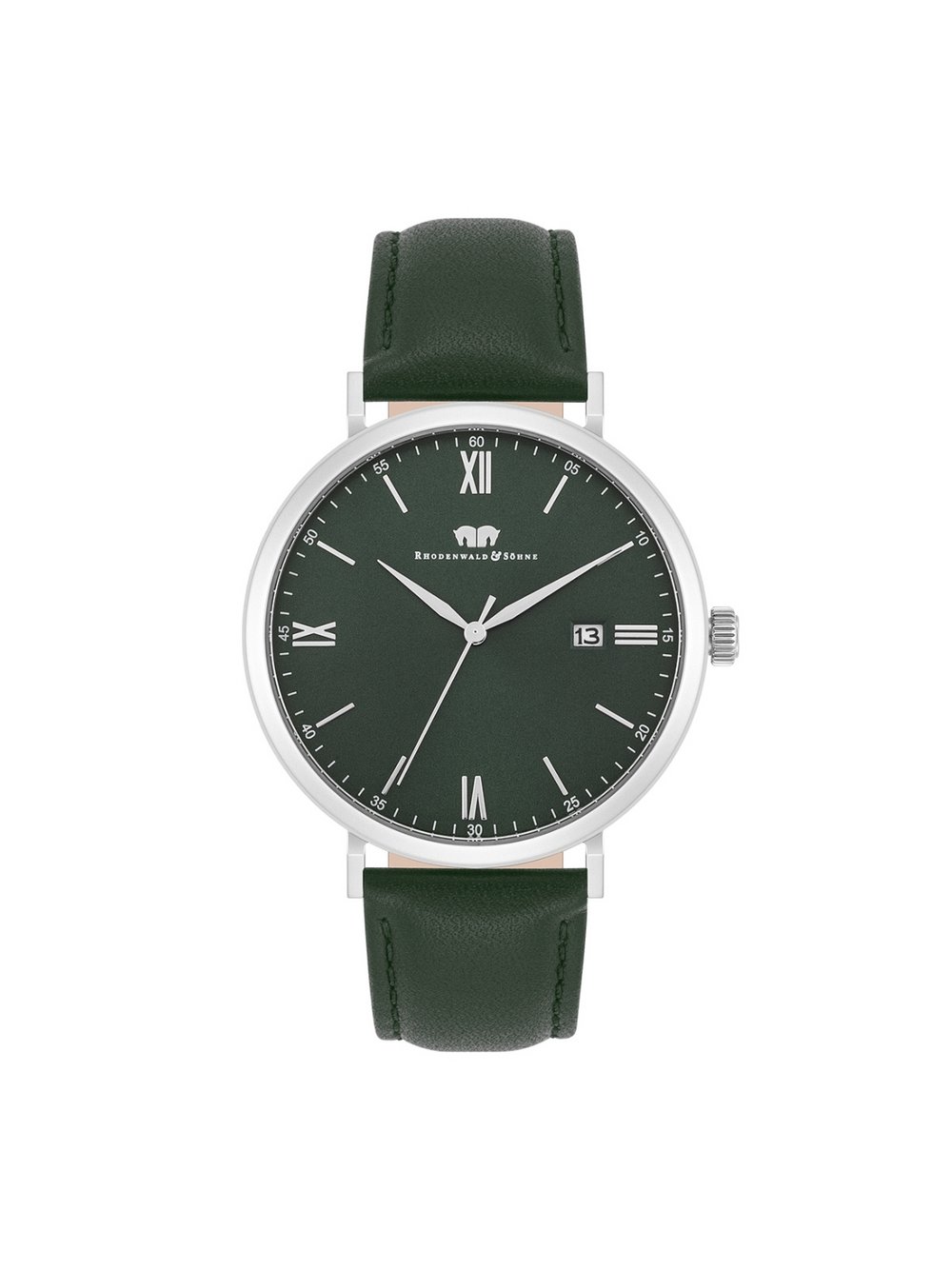 Rhodenwald & Söhne Quarzuhr Herren silber, ONE SIZE Image