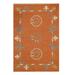 Rust Traditional Oriental Suzani Kilim Area Rug