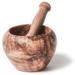 Berard Olive Wood Handcrafted Mortar and Pestle Set - 5 Inch