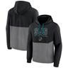 Men's Fanatics Black San Jose Sharks Successful Tri-Blend Pullover Hoodie