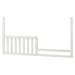 Foundry 55" Wide Traditional Wood Toddler Guard, White Dove