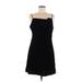 Banana Republic Factory Store Casual Dress - A-Line: Black Solid Dresses - Women's Size Medium