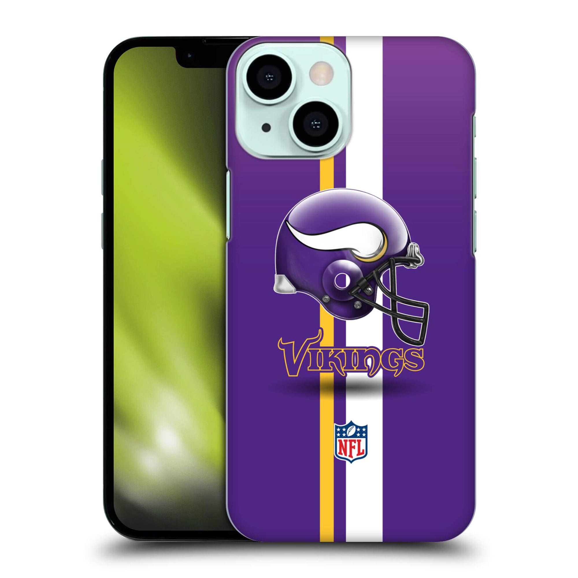 Coque Minnesota Vikings rigide avec logo du casque - iPhone