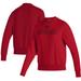 Women's adidas Red Miami University RedHawks Premium Retro Pullover Sweatshirt