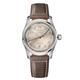 Longines Men's Spirit Leather and Stainless Steel Automatic Watch L34104632, Size 37mm