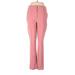 Violets & Roses Dress Pants - High Rise: Pink Bottoms - Women's Size 4