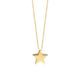 14k Real Gold Tiny Star Necklace for Women | Star and Moon Necklaces in 14k Gold | Star Pendant Necklaces | Dainty Celestial Jewelry | Gifts for Christmas, 18", Gold, not-applicable