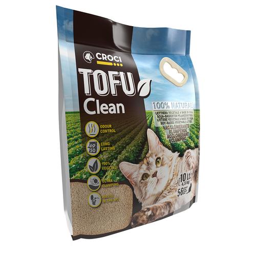 10 l (ca. 4,5 kg) Croci Tofu Clean Katzenstreu