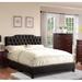 Red Barrel Studio® Bed Upholstered/Faux leather in Black | 47 H x 78 W x 85 D in | Wayfair F0A95F8BFFF1402D83168F6FEBE09DA2