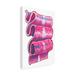 Winston Porter Pink Ribbon Candy by Wendy Edelson Canvas Art Canvas in White | 47 H x 30 W x 2 D in | Wayfair C80D5F8EE5BE49E99FBC46E46966E674