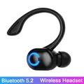 Écouteurs sans fil Bluetooth 5.2 oreillettes avec micro intra-auriculaires sport étanche W6