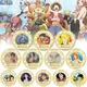 Bandai-Pièces d'or commémoratives One Piece Anime Luffy Nami Chopper Zoro décorations de