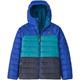 Patagonia Kinder Revers Down Sweater Hoodie Jacke (Größe M, blau)