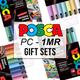 POSCA | Ultra Fine PC-1MR Art Paint Marker Pens | Drawing Drafting Poster Coloring Markers | Gift Sets | Fabric Metal Paper Terracotta Stone