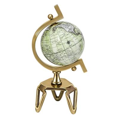 Costway Educational Geographic 5/8/10 Inch World Globe with Triangle Metal Stand-5 inches