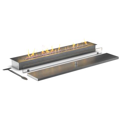 muenkel design safety burner [manueller Ethanol Brenner]: 1000 mm - 2x Schutzglas Image