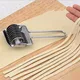 Stainless Steel Noodle Lattice Roller Dough Cutter Pasta Spaghetti Maker Pastry Vegetable Rolling