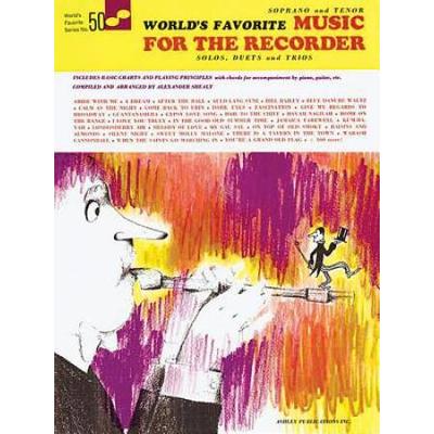 Music For The Recorder - Solos, Duets And Trios: World's Favorite Series #50