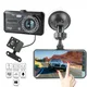 12V Auto DVR Rückfahr kamera Dual Lens Dash Cam Video recorder Dashcam Touchscreen 4 Zoll 1080p 32g