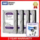 Western Digital WD Purple 3TB 4TB 6TB SATA III 6.0Gb/s 3.5" Internal Hard Drive For Security System