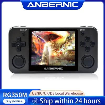 ANBERNIC RG350M 64Bit 3,5 zoll IPS Bildschirm Handheld Spielkonsole Eröffnung Linux Tony System Image