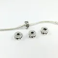 Lover Safety Clips Locks Beads Stopper European Beads Fit Charms Bracelets & Bangles