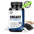 Himalayan Shilajit Ginseng Capsules Rich Fulvic Acid and 85 Trace Minerals Support Brain and Memory