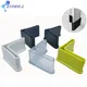 L-shaped PVC Foot Cover Triangle Angle Iron Foot Rubber Pad Non-Slip Shelf Table Chair Furniture