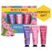 Burt s Bees Hand Cream Trio Spring Gift Set Shea Butter Hand Creams Lavender and Honey Wild Rose and Berry and Watermelon and Mint