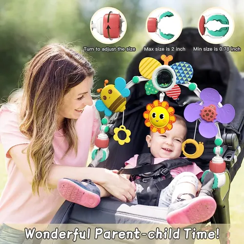 Kinderwagen Spielzeug für Bett mobile Babybett Rasseln Neugeborenen Babybett hängen Rassel Baby Auto