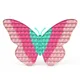 40cm große Größe Regenbogen Schmetterling Top Push Zappeln Spielzeug Autismus Stress abbau Spielzeug