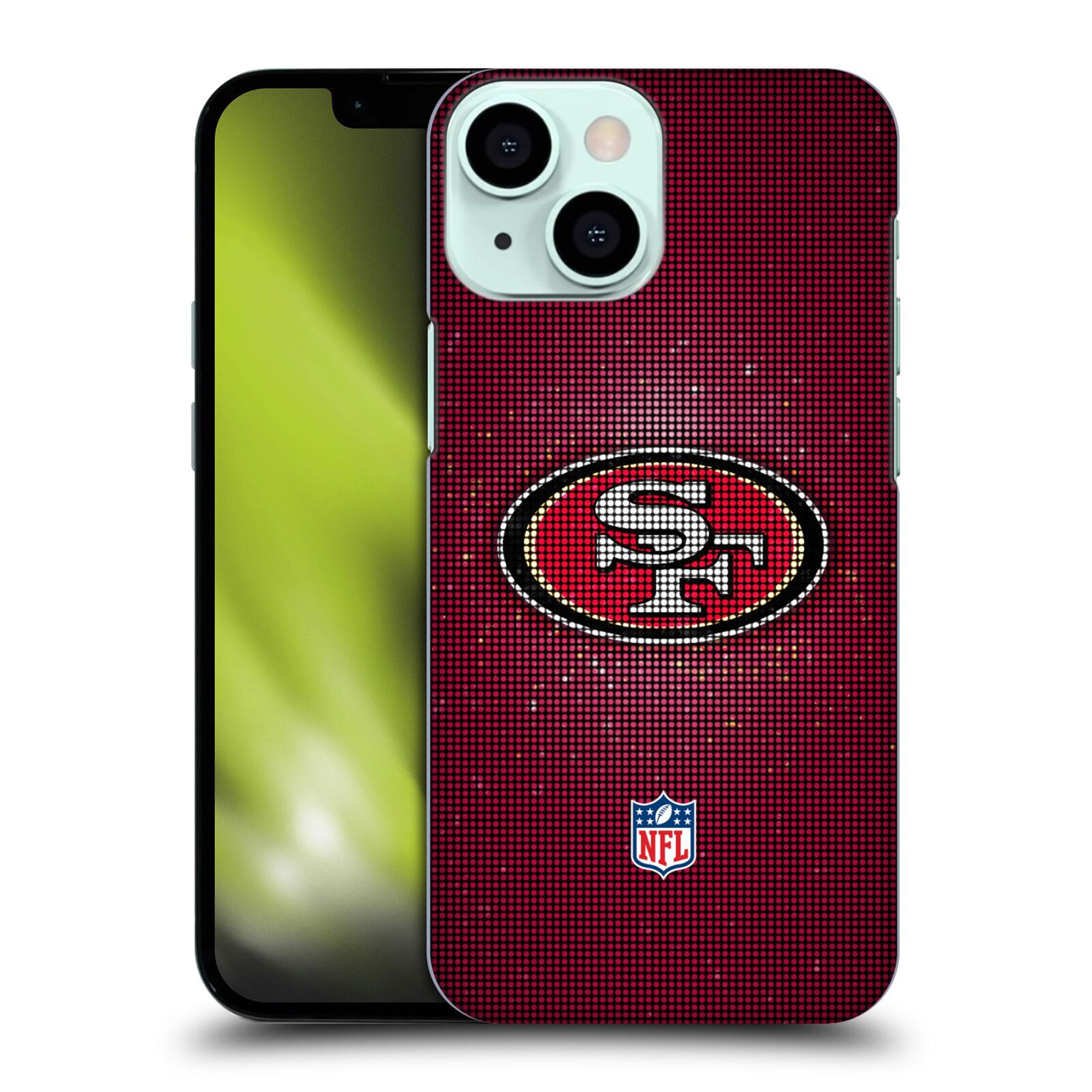 Coque San Francisco 49ers rigide avec logo LED - iPhone