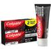 Colgate Optic White With Charcoal Whitening Toothpaste Cool Mint Flavor Safely Removes Surface Stains Enamel-Safe For Daily Use Teeth Whitening Toothpaste With Fluoride 2 Pack 4.2 Oz Tube