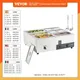 VEVOR 1 3 6-Pan Commercial Food Warmer Electric Steam Table 1200W Professional Countertop for