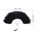 Feather Hand Fan Vintage Folding Fan Feather Fan Handheld for Party