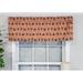 RLF Home Design Seascape Tailored Window Valance Color Peach