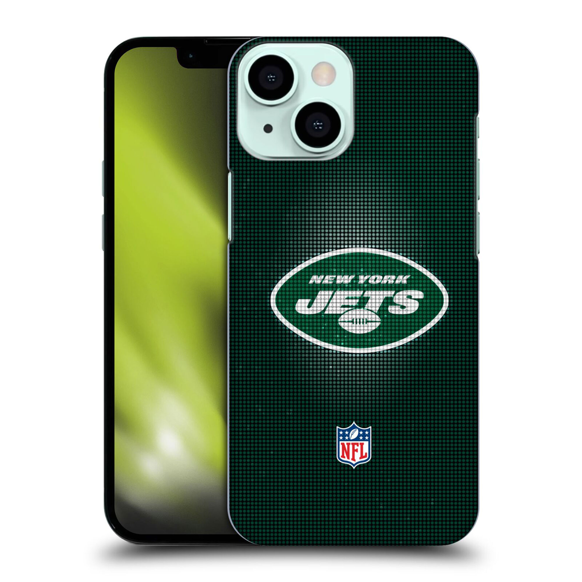 New York Jets Hartschalen-Handyhülle mit LED-Logo Phone Case - iPhone