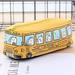 Hxoliqit students Kids Cats School Bus pencil case bag office stationery bag FreeShipping Daily tools Home essentials Utility tool