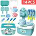 Doctor Kits 14Pcs Pretend Play Doctor Kit Toys Medical Kit Doctor Play Set