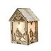 Christmas Light Decoration Wooden Santa Bird Lighting House Lantern Seasonal LED Wooden Lighting Seasonal Wooden Santa Bird Lighting House Lantern Seasonal LED Lamp Ornament Christmas Light Birdie