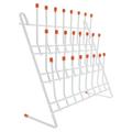 Lab Drying Rack 24 Pegs Lab Glassware Rack Wire Glassware Drying Rack Wall Mount/ Lab Glass Drying Rack