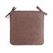 Hxoliqit Square Strap Garden Chair Pads Seat Cushion For Outdoor Bistros Stool Patio Dining Room Linen Seat Cushion Home Textiles Daily Supplies Home Decoration