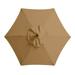 KQJQS Garden Umbrella Outdoor Stall Umbrella Beach Sun Umbrella Replacement Cloth 106 Inch Diameter 6 Skeleton