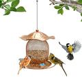 Lksixu Bird Feeders for Outdoors Metal Birdcage Bird Feeders Pet Bird Feeding Rack Hanging Bird Feeders For Outdoors Garden Yard Wild Bird Feeders